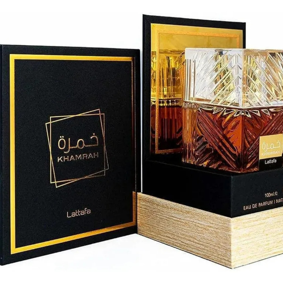 d95ccf159f804e36a6c5b3bf00ee491d Perfume Lattafa Khamrah eau de parfum 100 ml - Imagen 1
