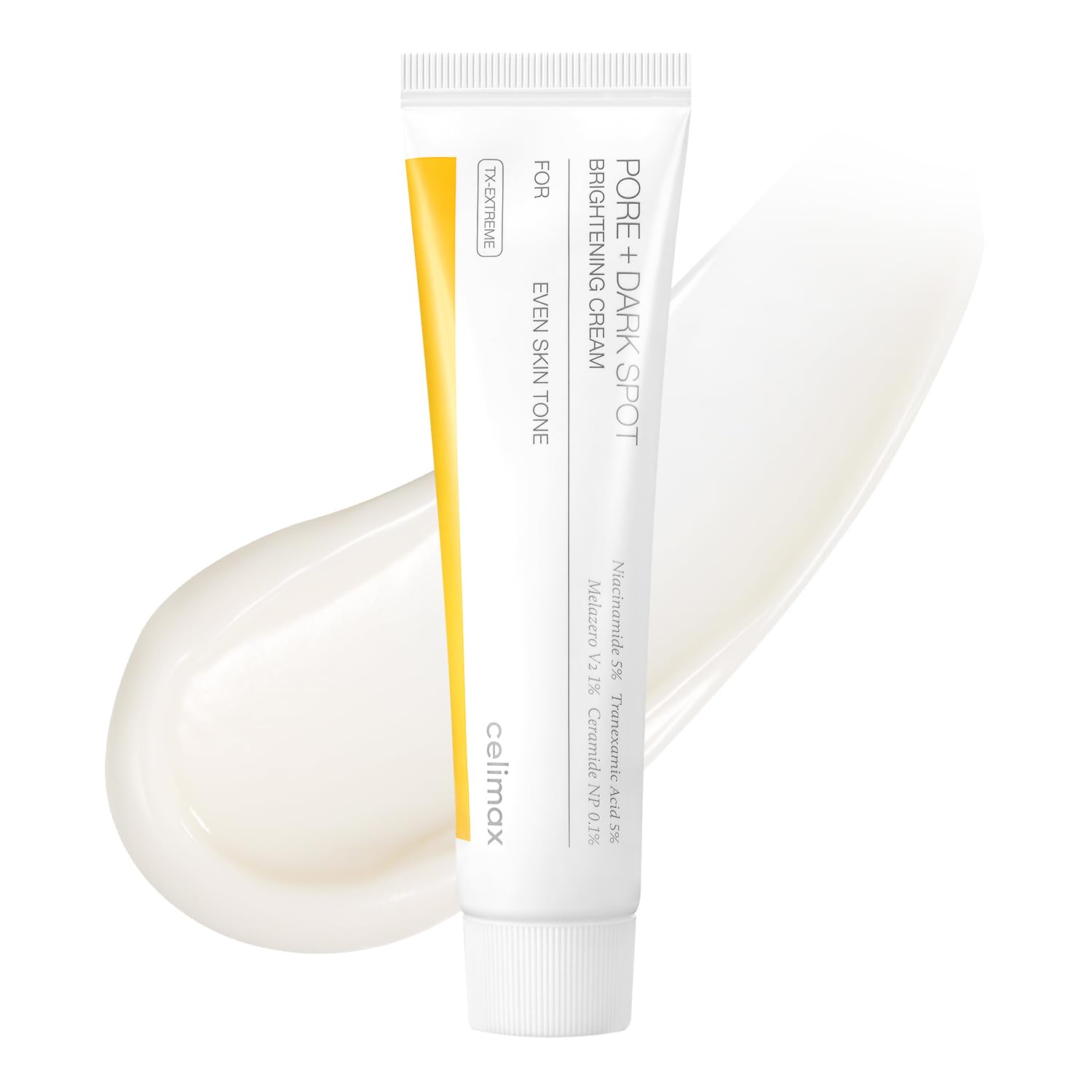 Version 1.0.0 Crema celimax Pore+ para Iluminar Manchas Oscuras | con Niacinamida, Ácido Tranexámico, Crema TXA, Reductor de Poros, No Irritante, Hidratante, Para Piel Sensible, Regalo de Vacaciones, 35ml - Imagen 1