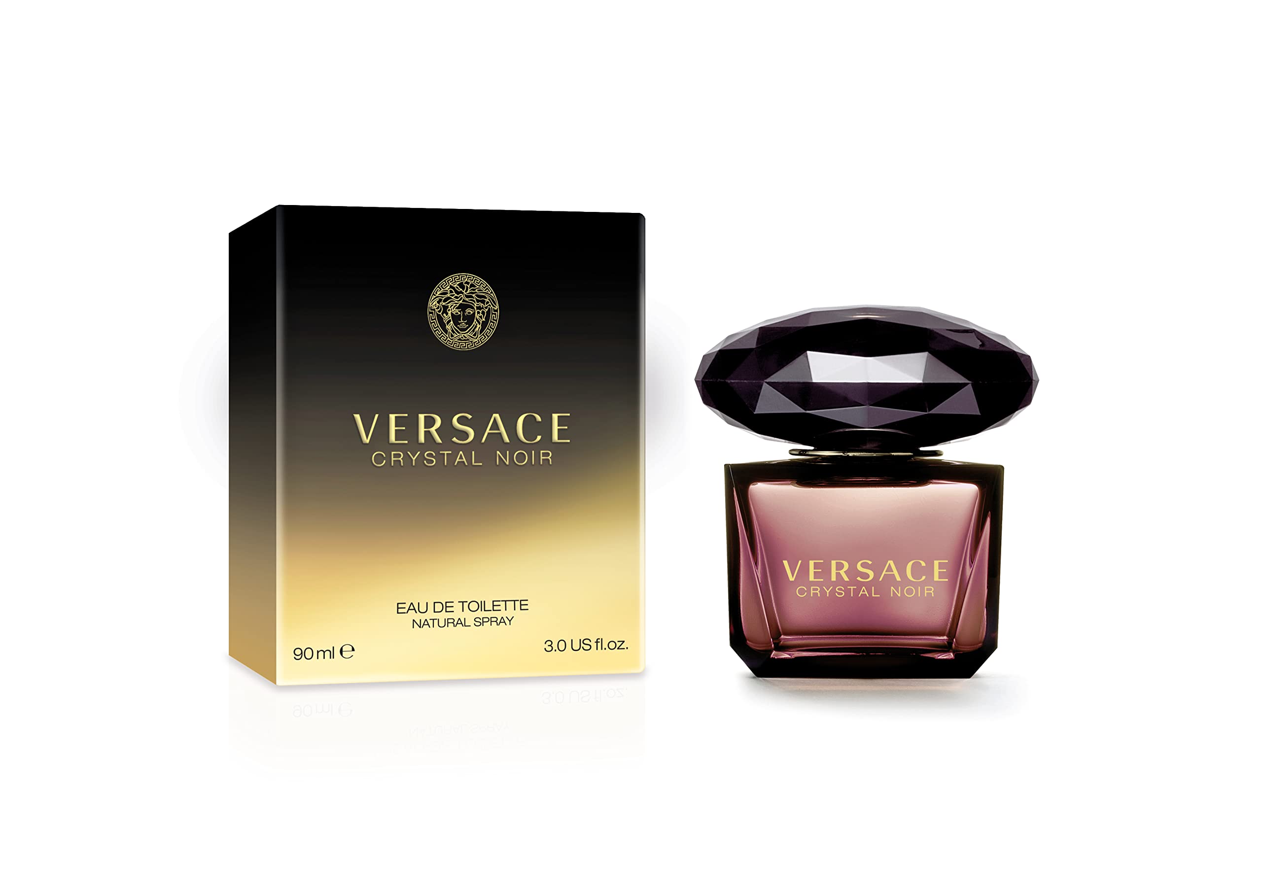 Version 1.0.0 Versace Crystal Noir de Versace para mujer - Espray EDT de 3 fl oz - Imagen 1