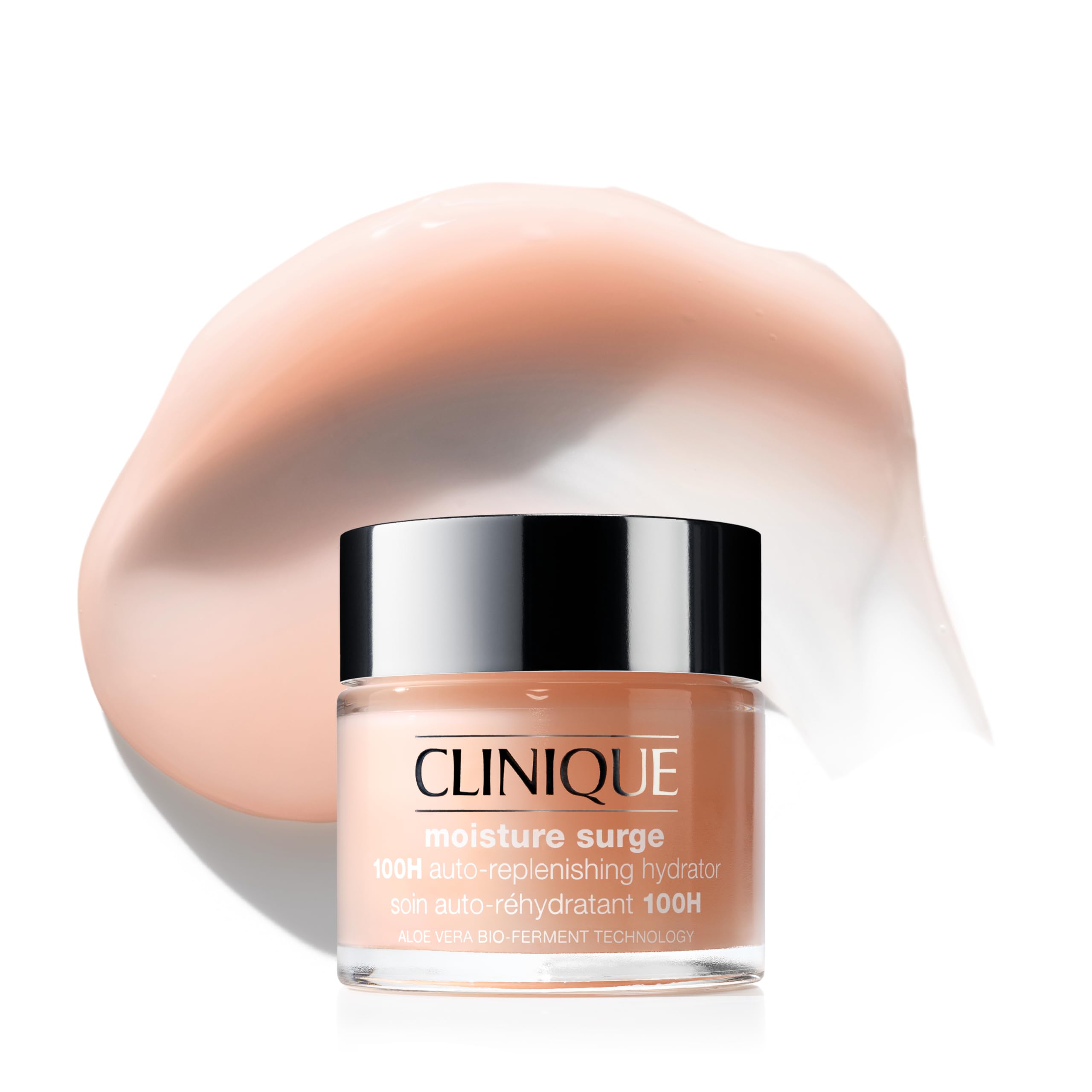 Version 1.0.0 Clinique Moisture Surge 100H - Hidratante de reposición automática sin aceite, con ácido hialurónico, biofermento de aloe y vitaminas C + E, para todo tipo de piel, hidratante e hidratante - Imagen 1