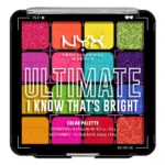 NYX PROFESSIONAL MAKEUP, Paleta de Sombras Ultimate, Paleta de Sombras de Ojos - I Know That's Bright