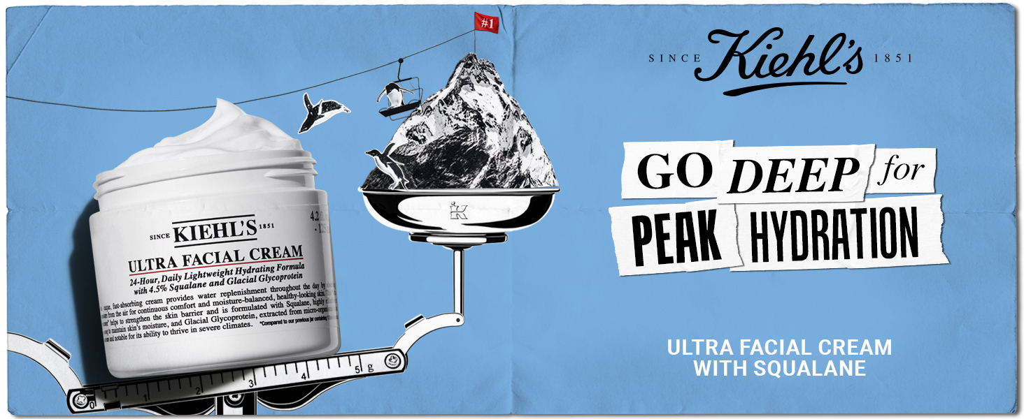 Crema hidratante facial ultra para hombres y mujeres, botella recargable unisex de tamaño de viaje, regalo de escualano