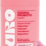 O Positiv URO Probióticos Vaginales para Mujeres, Equilibrio de pH con Prebióticos y Lactobacillus – Suplemento para la Salud Vaginal – Promueve un Olor y Flora Vaginal Saludables, 60 Cápsulas (Paquete de 1), Suministro para 1 Mes